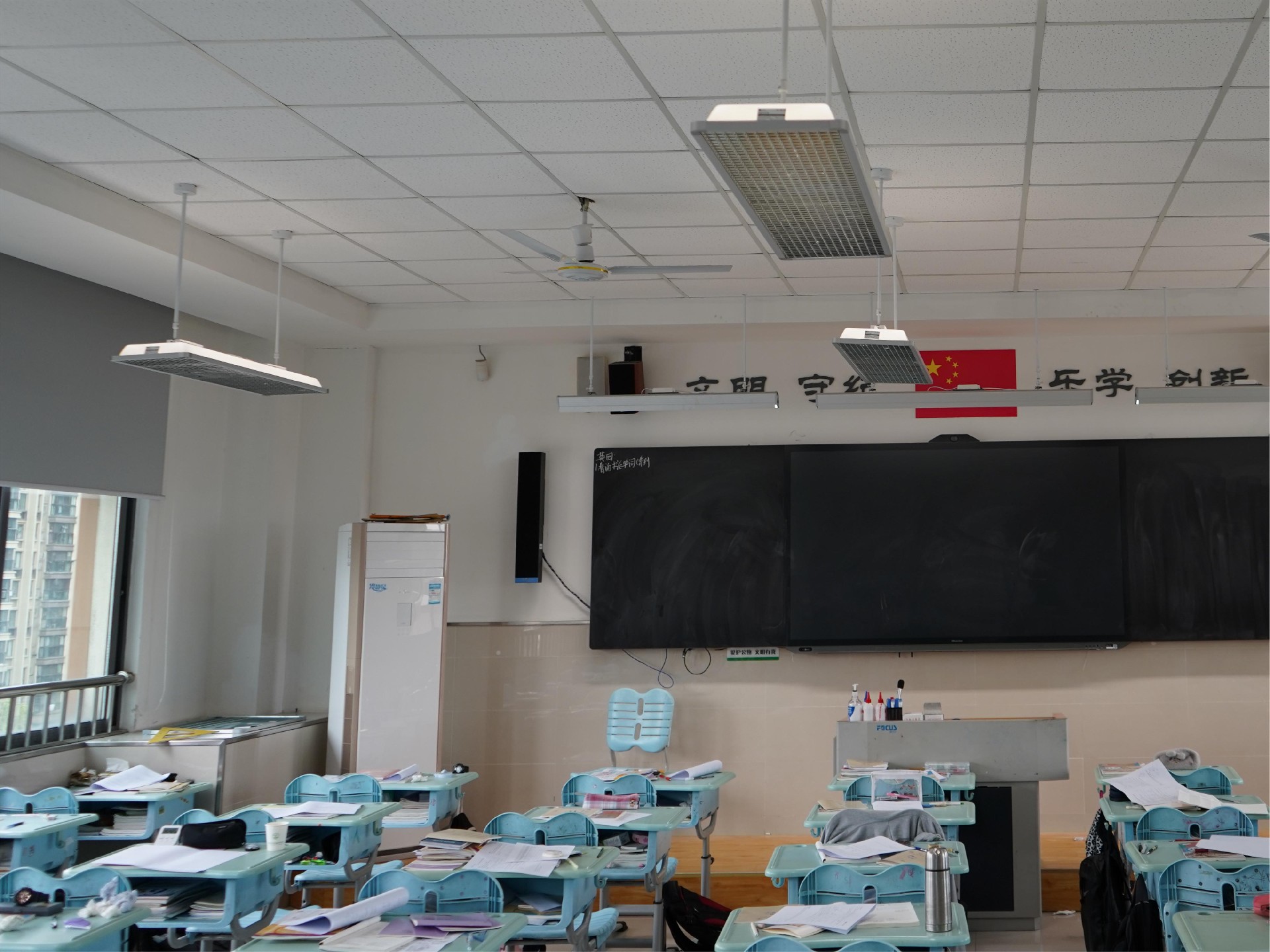 教室均衡擴聲系統 教室均衡擴聲音響安裝示例