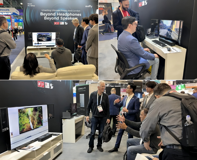 CES 2024 | 清聽聲學(xué)定向音響聚音屏實力重塑世界聲態(tài)