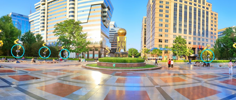 金融街廣場是北京西城區(qū)首個安裝使用智慧舞場系統(tǒng)（定向廣場舞音響）的公共廣場