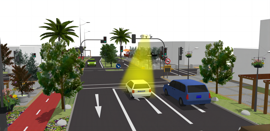 炸街車監測設備抓拍效果圖