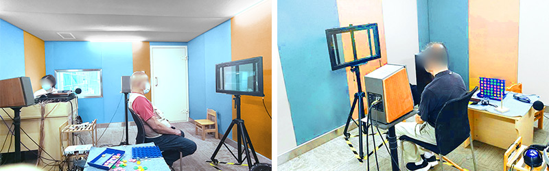 聚音屏,聽力測試