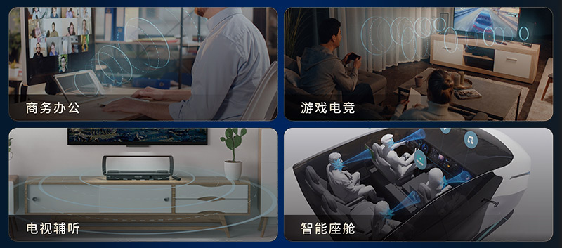 清聽聲學(xué)聚音屏技術(shù)