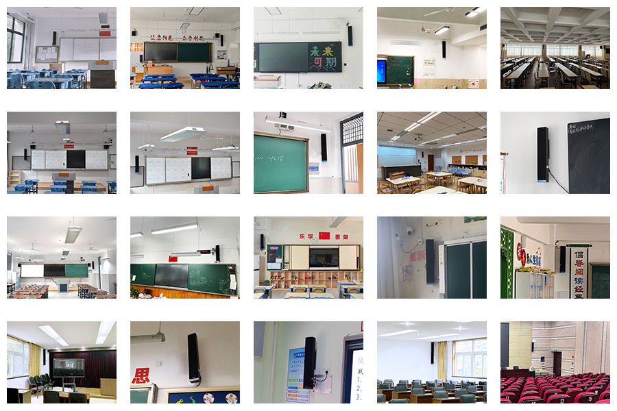 清聽聲學(xué)均衡擴(kuò)聲的教室有源音箱應(yīng)用案例