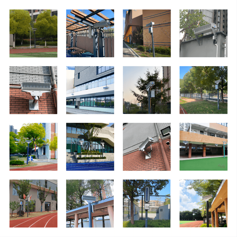 清聽聲學(xué)靜音操場音柱案例