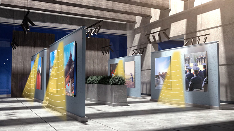 展廳定向揚(yáng)聲器