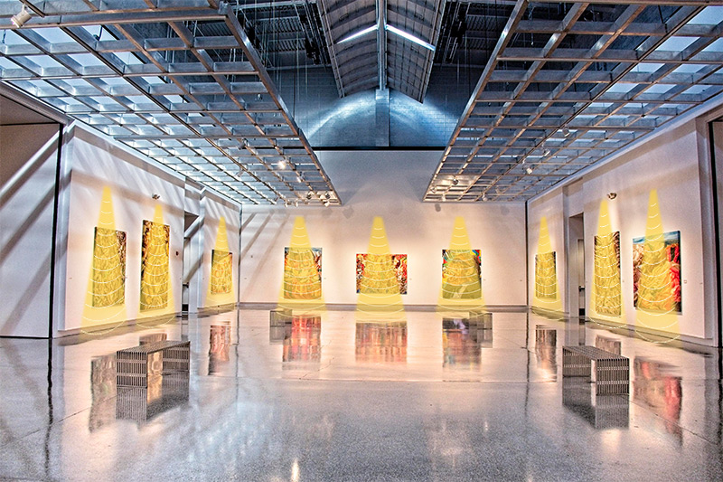 展廳定向吸頂喇叭