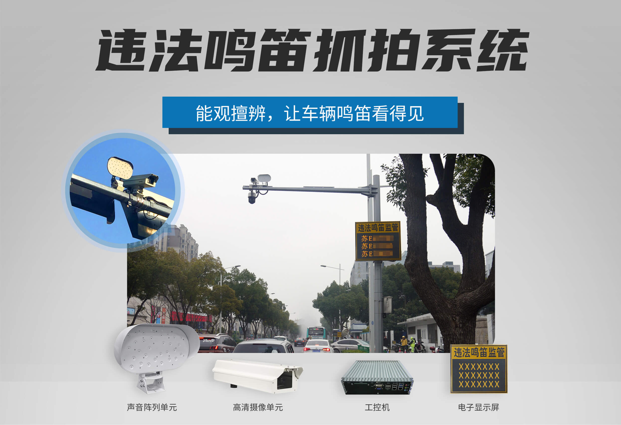 違法鳴笛抓拍系統(tǒng)