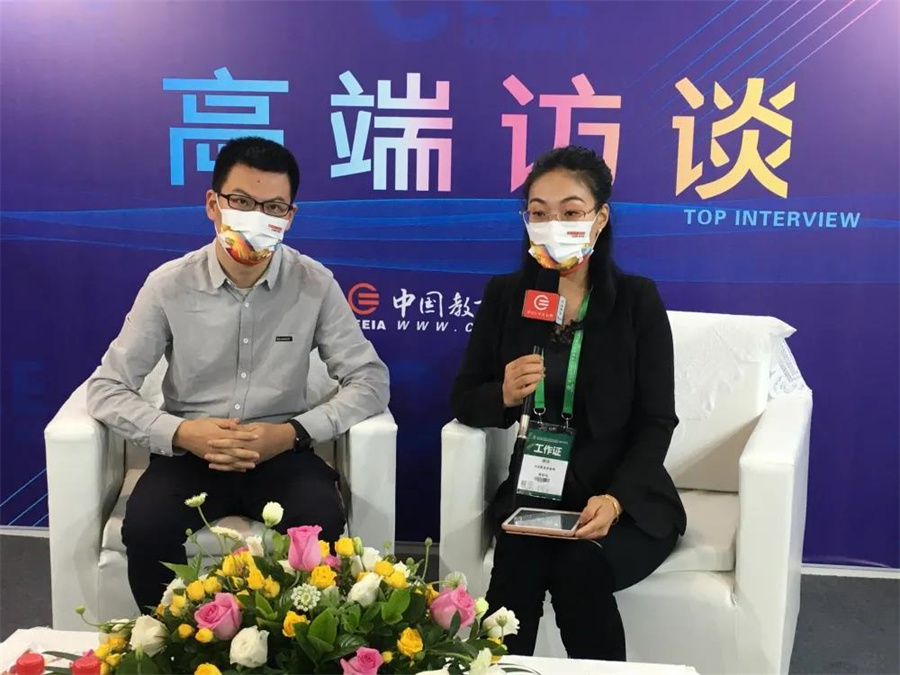 清聽聲學產品中心經理高鍵接受采訪